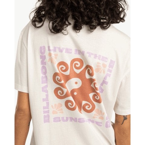 Tricou Dama Billabong Sunshine Living - Salt Crystal