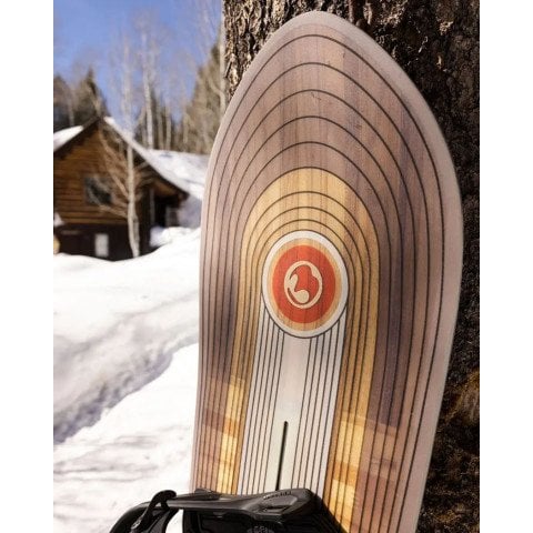 Placa Snowboard Unisex Burton Fish 3D Wood