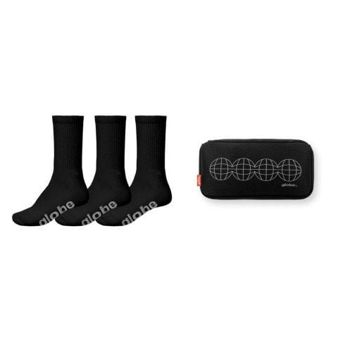 Set Sosete Unisex Globe Og Stealth 3 Pack - Black