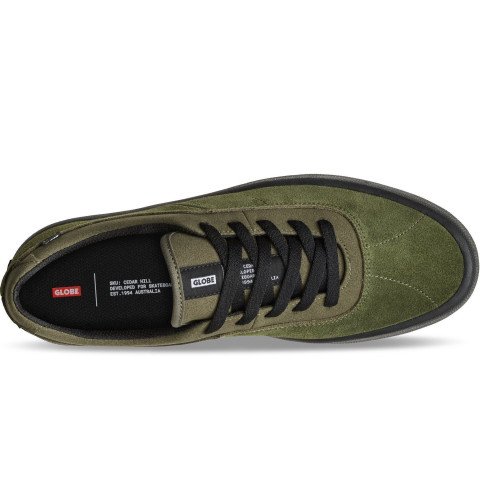 Skate Shoes Globe Melbek - Olive Black