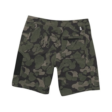Short Baie Barbati Salty Crew Flagship Boatshort - Dark Olive - Salty Crew