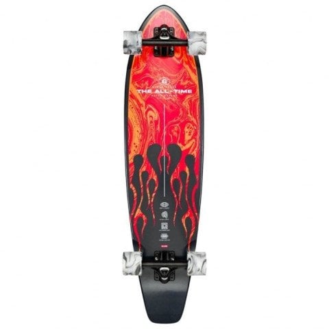Longboard Globe The All-Time 35'' - Red Flames - Globe