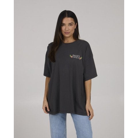 Tricou Dama Salty Crew Hopper Cover Up - Charcoal