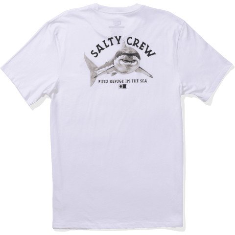 Tricou Barbati Salty Crew Lurking - White - Salty Crew