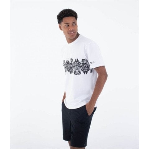 Tricou Barbati Hurley Good Kai Tiki - White - Hurley