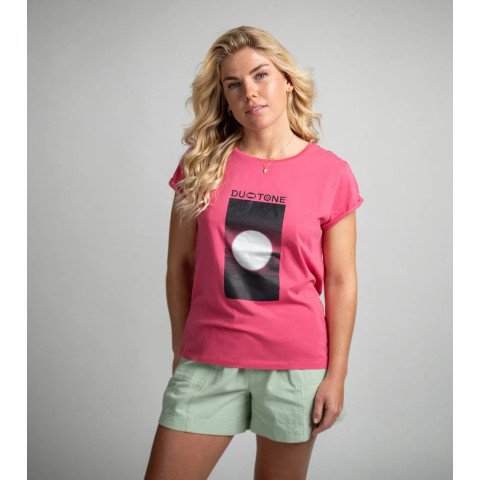 Tricou Dama Duotone True Beach - Pink Drop