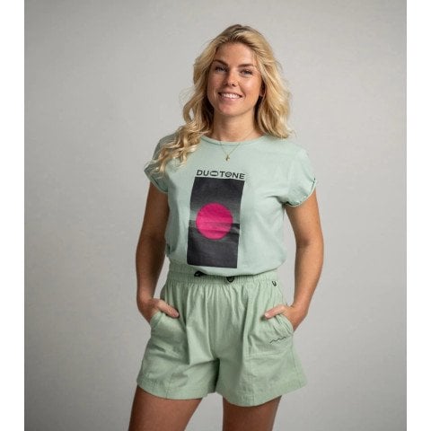 Tricou Dama Duotone True Beach - Sage - Duotone