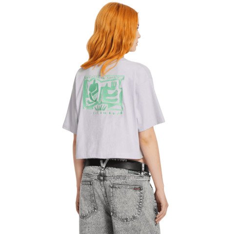 Tricou Dama Volcom Drumstone - Dusty Lavender - Volcom