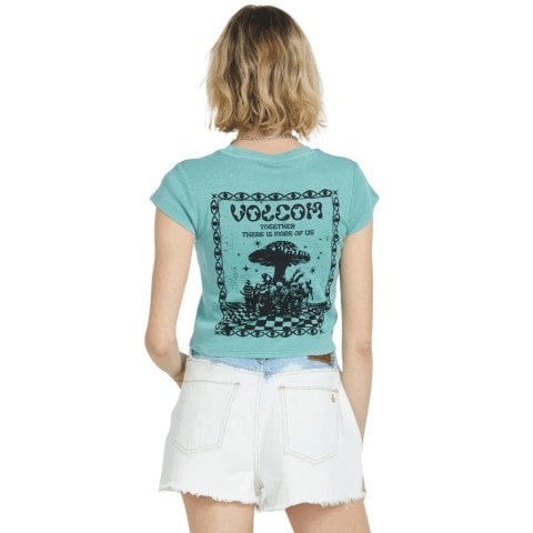 Tricou Dama Volcom Filip Rygalski Baby - Teal - Volcom