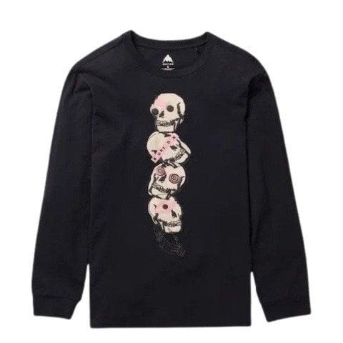 Tricou LS Unisex Burton Rewind 25 - True Black