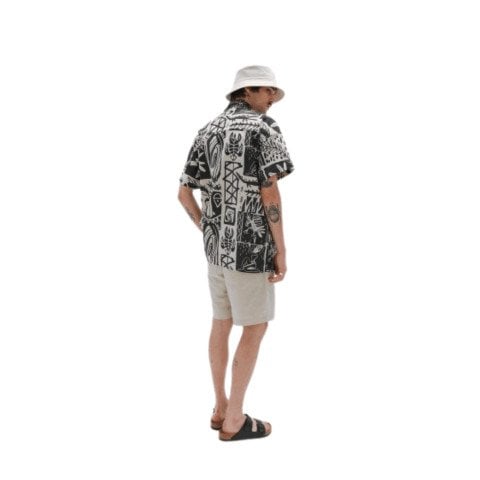 Camasa Barbati Pinetime Weekender - Black/Peyote AOP