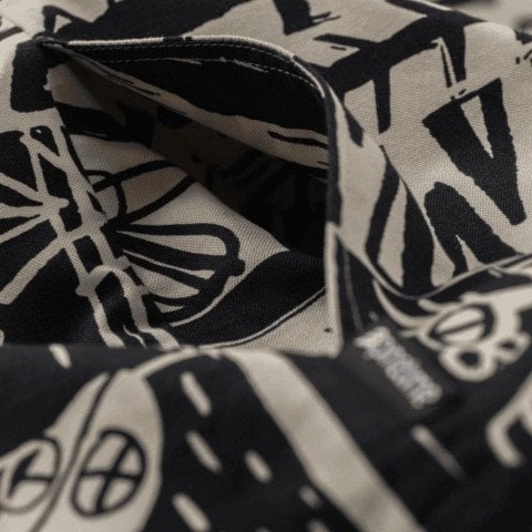 Camasa Barbati Pinetime Weekender - Black/Peyote AOP