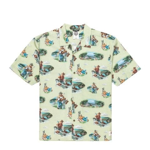 Camasa Casual Barbati Element Camp - Oyster Gray