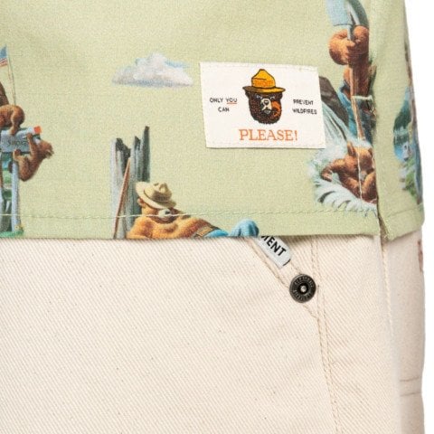 Camasa Casual Barbati Element Camp - Oyster Gray