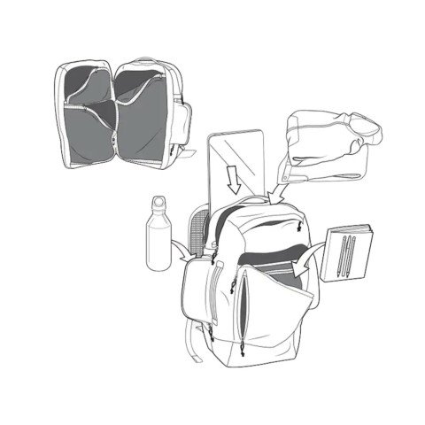 Rucsac Burton Multipath Travel - Light Teal - Burton