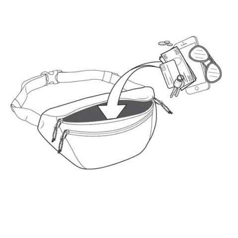 Borseta Unisex Burton Hip Pack - Soft Sage - Burton