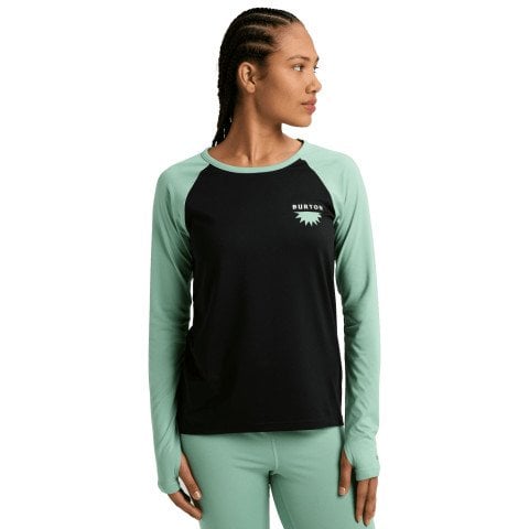 Bluza Termica Dama Burton Roadie Tech - True Black Soft Sage - Burton