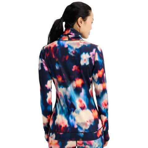 Bluza Termica Dama Burton Midweight Long Neck - Floral Blur - Burton