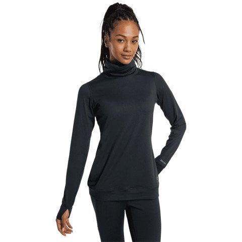 Bluza Termica Dama Burton Midweight Long Neck - True Black - Burton