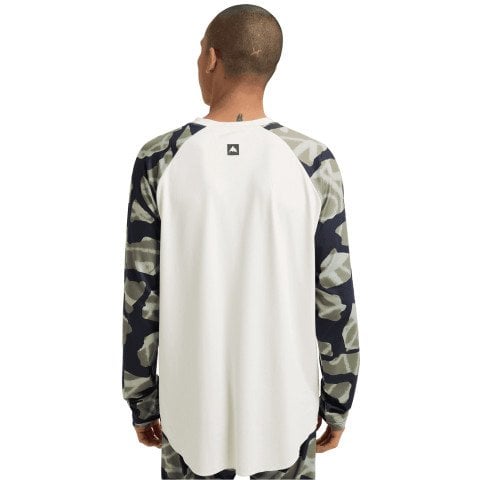 Bluza Termica Barbati Burton Roadie Tech - Stout White Graffiti Camo - Burton