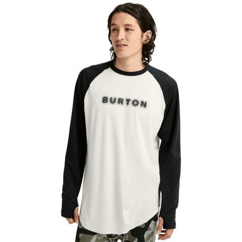 Bluza Termica Barbati Burton Roadie Tech - Stout White True Black - Burton