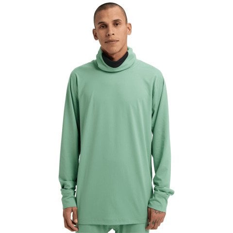 Bluza Termica Barbati Burton Midweight Long Neck - Soft Sage - Burton