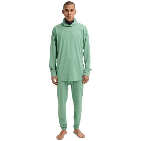 Bluza Termica Barbati Burton Midweight Long Neck - Soft Sage