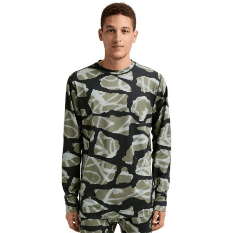 Bluza Termica Barbati Burton Midweight - Graffiti Camo - Burton