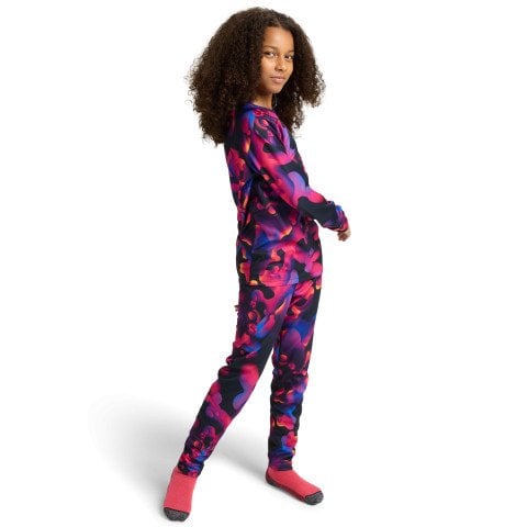 Set bluza si pantaloni termici copii Burton K Lightweight - Lava Lamp - Burton