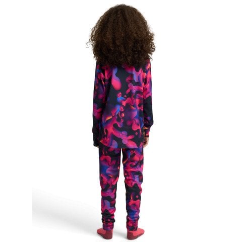 Set bluza si pantaloni termici copii Burton K Lightweight - Lava Lamp - Burton