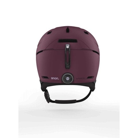 Casca Snowboard Unisex Anon Merak WaveCel - Deep Cherry - Anon