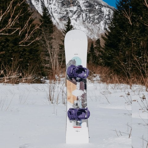 Placa Snowboard Dama Burton Hideaway - Multi