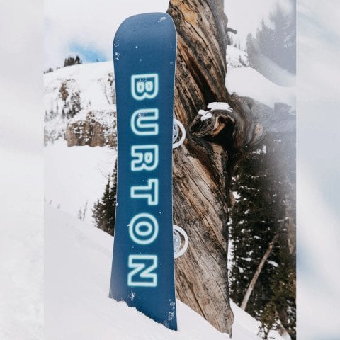 Placa Snowboard Barbati Burton Custom - Glow