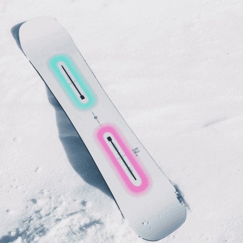 Placa Snowboard Barbati Burton Custom - Glow
