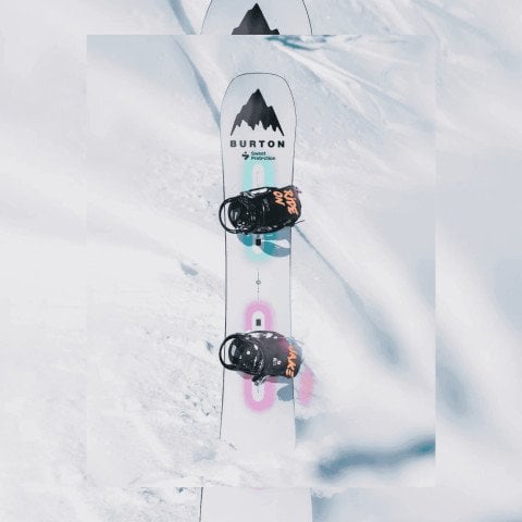 Placa Snowboard Barbati Burton Custom - Glow