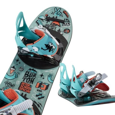 Pachet Placa Snowboard Copii Burton After School - Multi - Burton