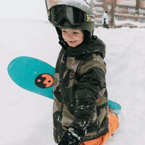 Pachet Placa Snowboard Copii Burton After School - Multi