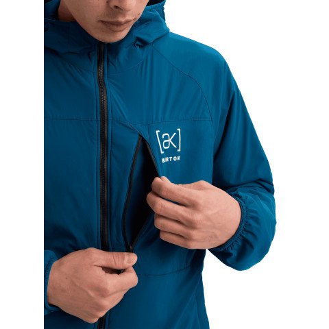 Geaca Termala Barbati AK-Burton Helium Hooded Insulated - Blue Teal