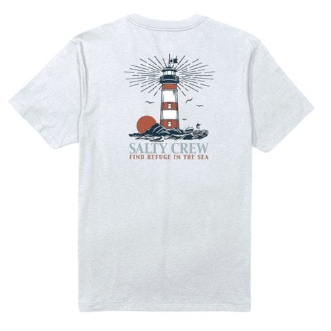 Tricou Barbati Salty Crew High Beam Classic - White