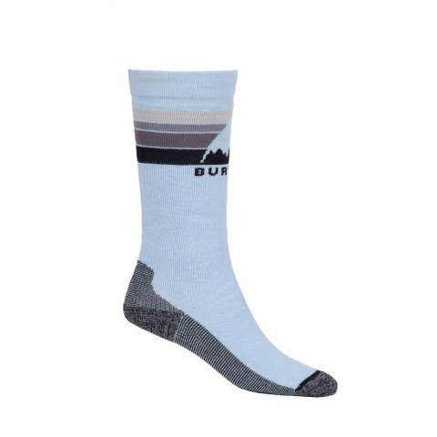 Sosete Snowboard Copii Burton Emblem Midweight - Dusty Blue - Burton