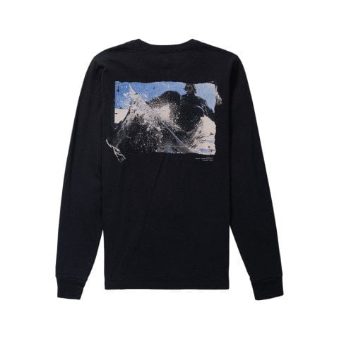 Tricou Unisex Burton Heavyweight Photo LS - True Black - Burton
