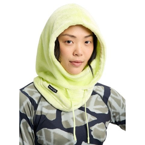 Masca Snowboard Unisex Burton Cora Hood - Glow Yellow Green - Burton