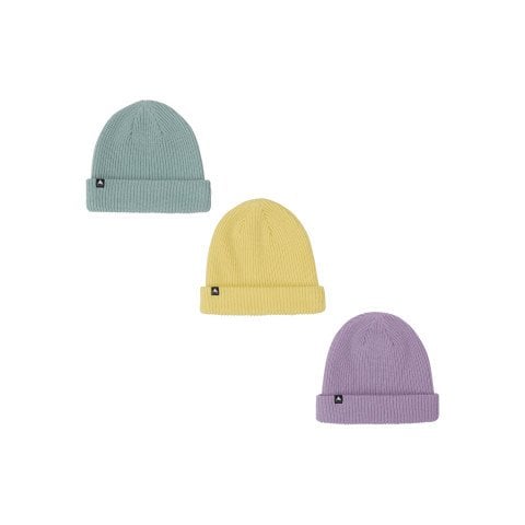 Set Caciuli Unisex Burton Recycled DND 3 Pack - Washed Lavender Light Teal Glow Yellow Green - Burton