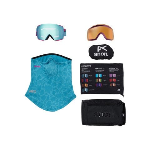Ochelari Snowboard Unisex Anon M5S - Pink Tides