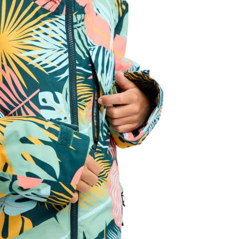 Geaca Snowboard Copii Burton K Hillslope - Oversized Tropical