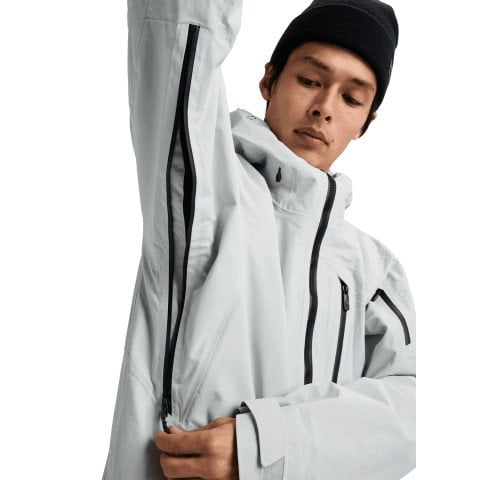 Geaca Snowboard Barbati AK-Burton Gore-Tex Cyclic 2L - Gray Cloud