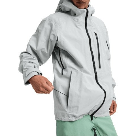 Geaca Snowboard Barbati AK-Burton Gore-Tex Cyclic 2L - Gray Cloud