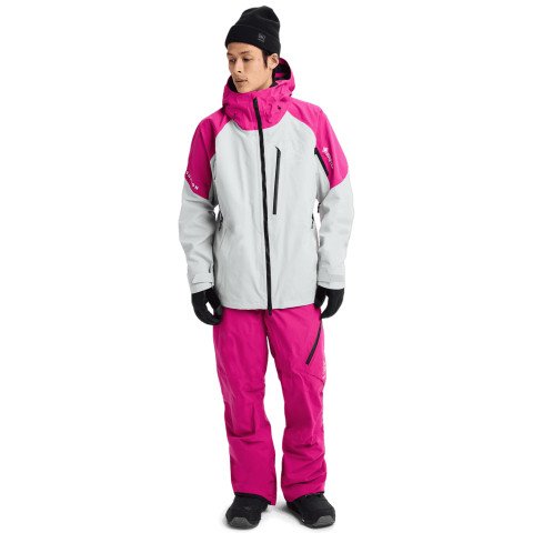 Geaca Snowboard Barbati AK-Burton Gore-Tex Cyclic 2L - Very Berry Gray - AK-Burton