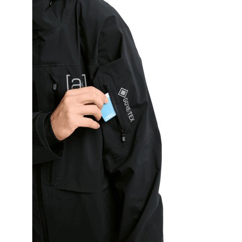 Geaca Snowboard Barbati AK-Burton Gore-Tex Hover 3L - True Black