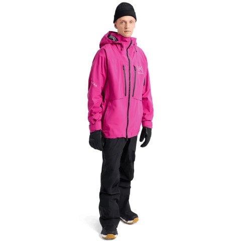 Geaca Snowboard Barbati AK-Burton Gore-Tex Hover 3L - Very Berry - AK-Burton